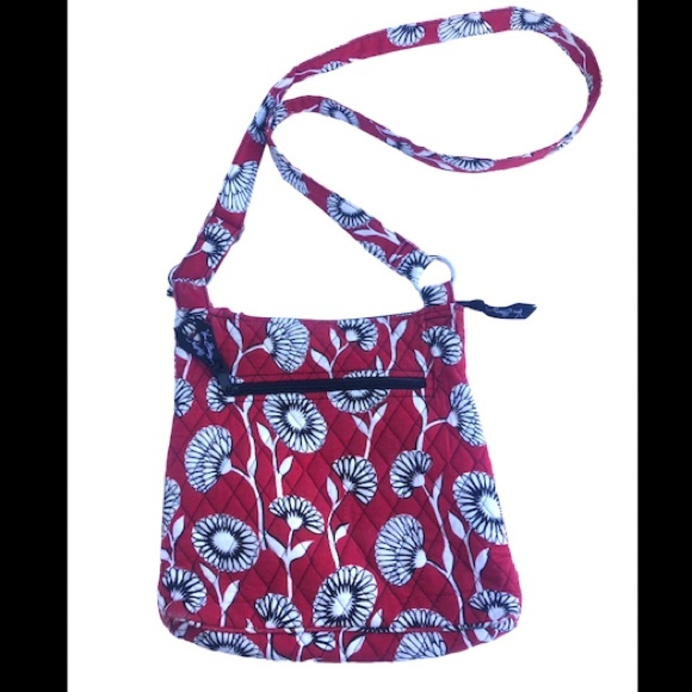 Vera Bradley Deco Daisy floral crossbody bag